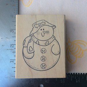 Snowman by Hippo Heart